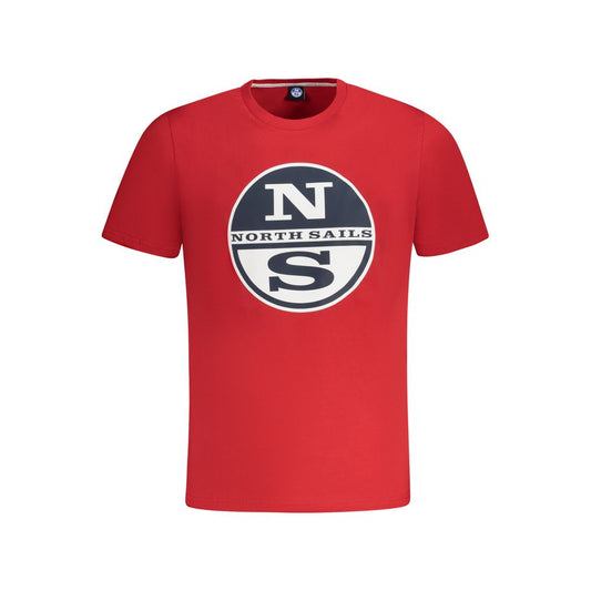 North Sails Red Cotton T-Shirt