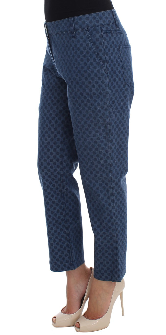 Dolce & Gabbana Polka Dotted Capri Stretch Jeans - Obsession Luxury