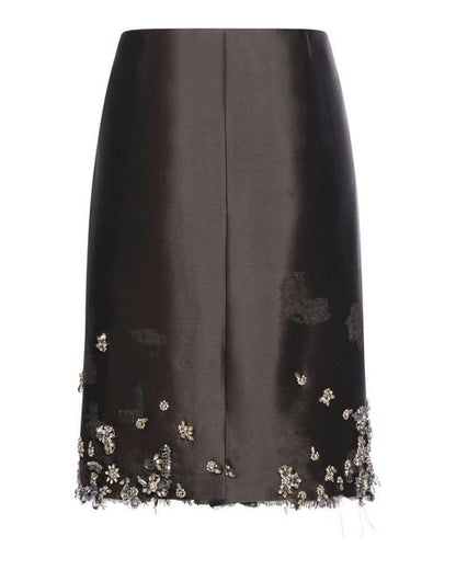 Prada Midi Skirt with crystals