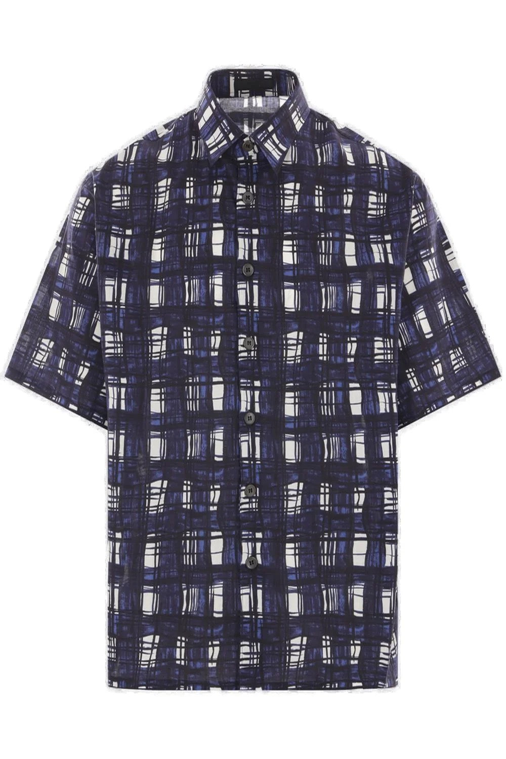 Prada Madras check pattern Shirt