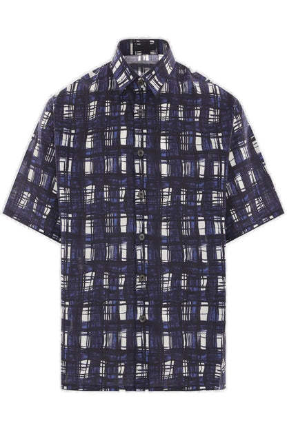 Prada Madras check pattern Shirt